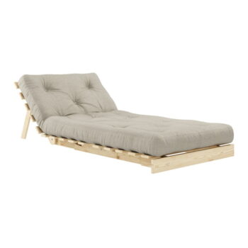 Rozkladacie kreslo s béžovým ľanovým poťahom Karup Design Roots Raw/Linen - Image 6