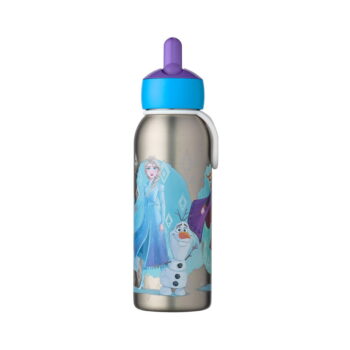 Nerezová detská fľaša v striebornej farbe 350 ml Frozen 2 – Mepal - Image 2