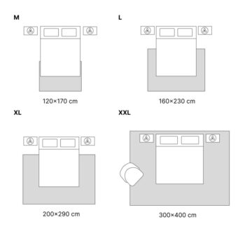 Krémovobiely vlnený koberec 200x300 cm Calisia M Grid Rim – Agnella - Image 4