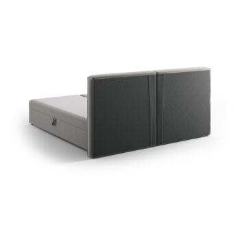 Sivá boxspring posteľ s úložným priestorom 160x200 cm Arendal – Cosmopolitan Design - Image 6