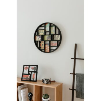Čierny plastový rámček na stenu Luna – Umbra - Image 7