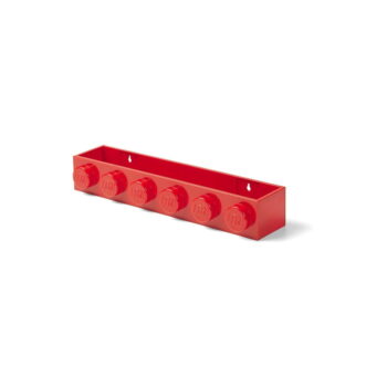 Detská červená nástenná polička LEGO® Sleek - Image 3