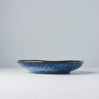 Modrý keramický tanier Mij Indigo, ø 23 cm - Image 2
