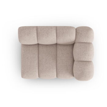Béžový modul pohovky (pravý roh) Lupine – Micadoni Home - Image 3