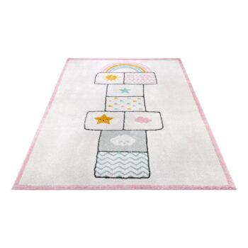Ružovo-biely detský koberec 160x235 cm Bouncy – Hanse Home – Obrázok 6