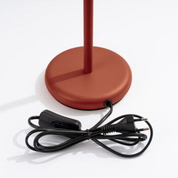 Stolová lampa v tehlovej farbe (výška  43 cm) Gleam – Nice Lamps - Image 11