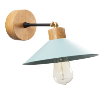 Nástenné svietidlo v tyrkysovej a prírodnej farbe ø 24 cm Manavgat – Opviq lights - Image 3