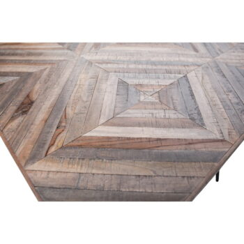 Jedálenský stôl z akáciového dreva BePureHome Rhombic, 180 × 90 cm - Image 6