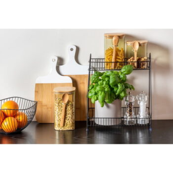 Súprava 2 bambusových dosiek s bielou rukoväťou PT LIVING Gourmet - Image 2