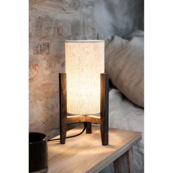 Béžová stolová lampa s textilným tienidlom (výška  33,5 cm) Eruca – Markslöjd - Image 3