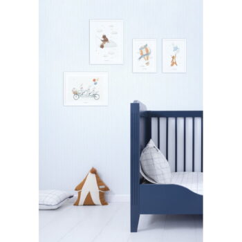 Detská tapeta 10 m x 50 cm Blue & Stripes – Lilipinso - Image 4