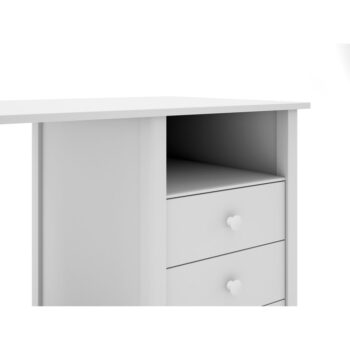 Detský písací stôl z borovicového dreva 54x120 cm Max - Marckeric – Obrázok 11