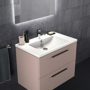 Sivobéžová závesná skrinka pod umývadlo 80x63 cm i.Life B – Ideal Standard - Image 10