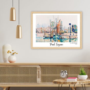 Plagát v ráme 45x35 cm Paul Signac – Wallity - Image 2