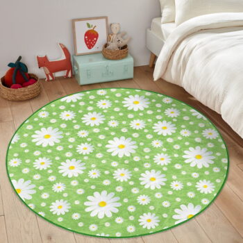Zelený detský koberec ø 80 cm Comfort – Mila Home - Image 4