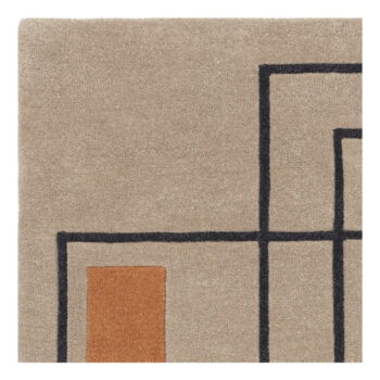 Vlnený koberec v béžovo-tehlovej farbe 120x170 cm Reef – Asiatic Carpets - Image 3