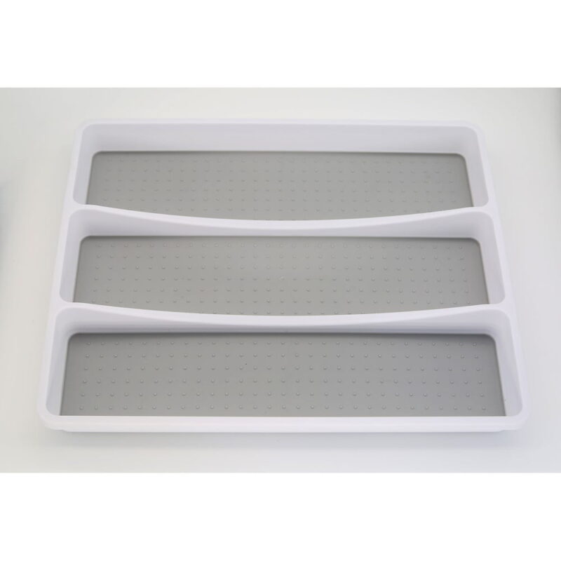 9833afc935450eff463845e64024c96e5c7d7fc6-1000x1000 Sivý plastový príborník do zásuvky 41 x 33 cm - Addis – Obrázok 1