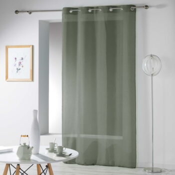 Kaki záclona 140x280 cm Telma – douceur d'intérieur - Image 2