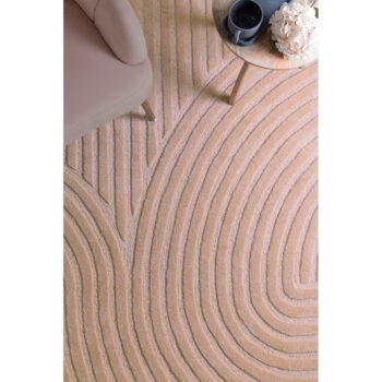 Ružový vlnený koberec 200x290 cm Hague – Asiatic Carpets - Image 3