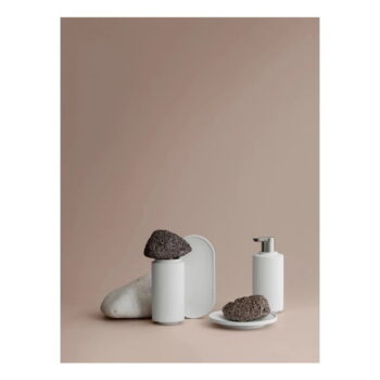 Sivý betónový téglik na zubné kefky Creto – Blomus – Obrázok 2