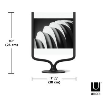 Čierny kovový stojací rámček 18x25 cm Wishbone – Umbra - Image 7