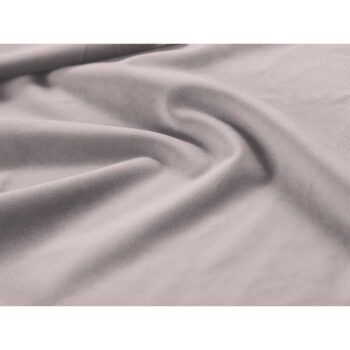 Svetlosivá zamatová čalúnená dvojlôžková posteľ s úložným priestorom s roštom 160x200 cm Bellis – Micadoni - Image 7