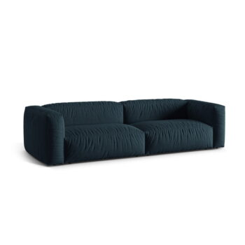 Tmavomodrá pohovka 320 cm Martina – Micadoni Home – Obrázok 2