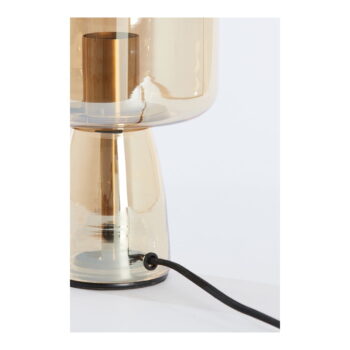 Oranžová stolová lampa so skleneným tienidlom (výška 32 cm) Lotta – Light & Living – Obrázok 5