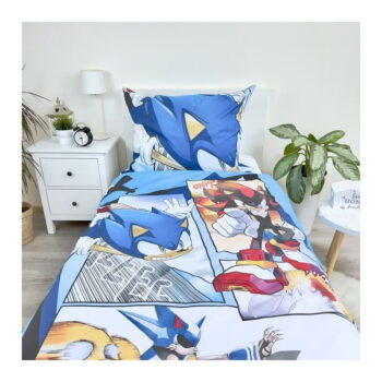 Bavlnené detské obliečky na jednolôžko 140x200 cm Sonic – Jerry Fabrics – Obrázok 4