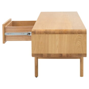 TV stolík v dekore duba v prírodnej farbe 180x45 cm Nice – Tenzo – Obrázok 7