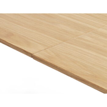 Rozkladací jedálenský stôl s doskou v dubovom dekore v prírodnej farbe 100x190 cm Gallina – Unique Furniture - Image 6