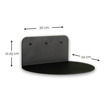 Zeleno-sivá kovová polica 30 cm Flex – Spinder Design - Image 2