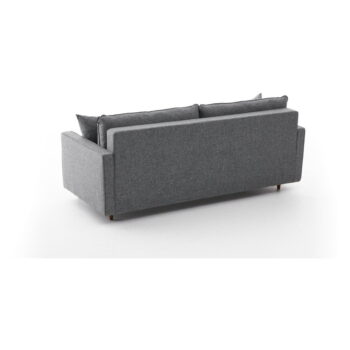 Tmavosivá rozkladacia pohovka 210 cm Eva – Balcab Home - Image 5