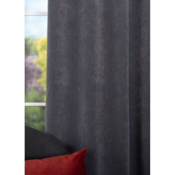 Antracitovosivý záves 140x260 cm Ponte - Mendola Fabrics - Image 4