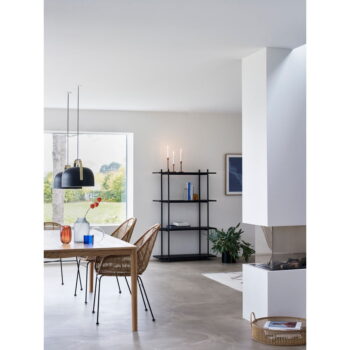 Jedálenský stôl v dekore duba v prírodnej farbe 100x200 cm Ground – Hübsch – Obrázok 6