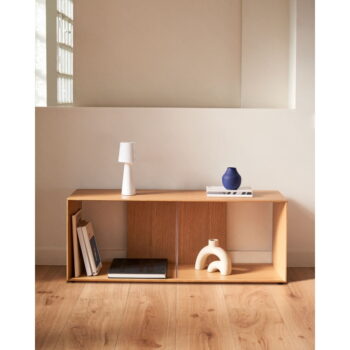 Modulárny policový systém v dekore duba v prírodnej farbe 101x38 cm Litto – Kave Home – Obrázok 4