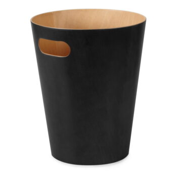 Drevený odpadkový kôš 7,5 l Woodrow – Umbra - Image 8