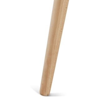 Čierny konferenčný stolík s nohami z bukového dreva Furnhouse Opus, ø 90 cm - Image 6