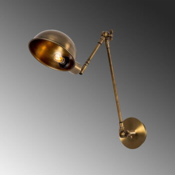 Nástenné svietidlo v bronzovej farbe ø 15 cm Sivani – Opviq lights - Image 4