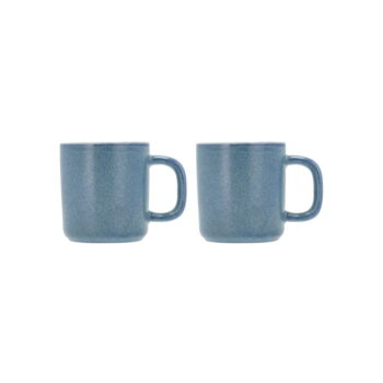 Súprava 2 modrých porcelánových hrnčekov Villa Collection Fjord, 250 ml - Image 3