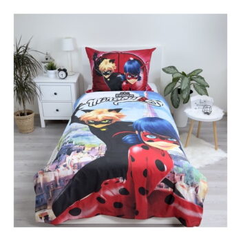 Bavlnená detská obliečka na jednolôžko 140x200 cm Miraculous – Jerry Fabrics – Obrázok 2