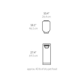 Box na granule 35 l - simplehuman - Image 2