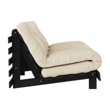 Béžová rozkladacia pohovka 160 cm Roots Black Night – Karup Design – Obrázok 3