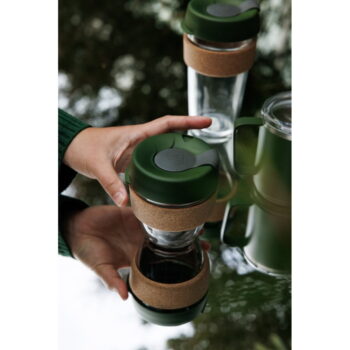 Zelený cestovný hrnček 227 ml Brew Cork Pine S – KeepCup - Image 3