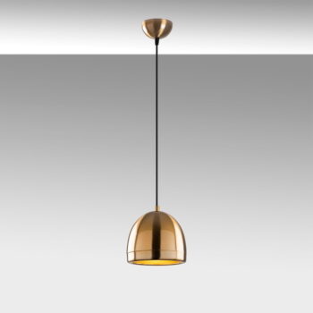 Závesné svietidlo v bronzovej farbe s kovovým tienidlom ø 17 cm Mugo – Opviq lights - Image 6