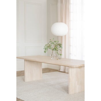 Jedálenský stôl z dubového dreva 240x95 cm Emmett - Rowico - Image 10