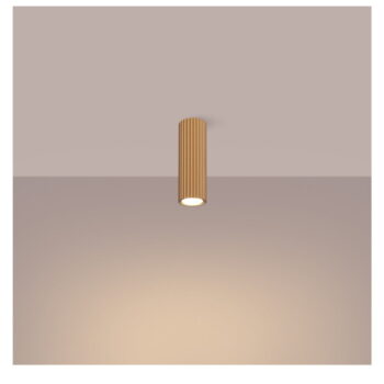 Stropné svietidlo v zlatej farbe Gleam – Nice Lamps – Obrázok 3