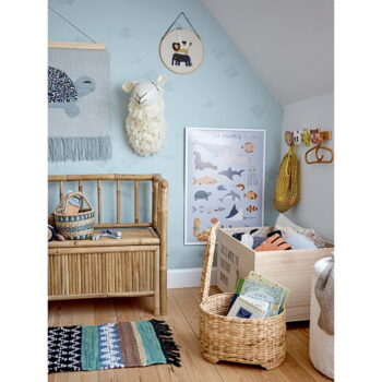 Detský ratanový vešiak Aranya – Bloomingville Mini - Image 5