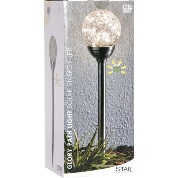 Solárne LED svietidlo Star Trading Glory, výška 45 cm - Image 5
