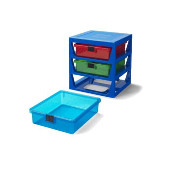 Modrý organizér s 3 zásuvkami LEGO® Storage - Image 3